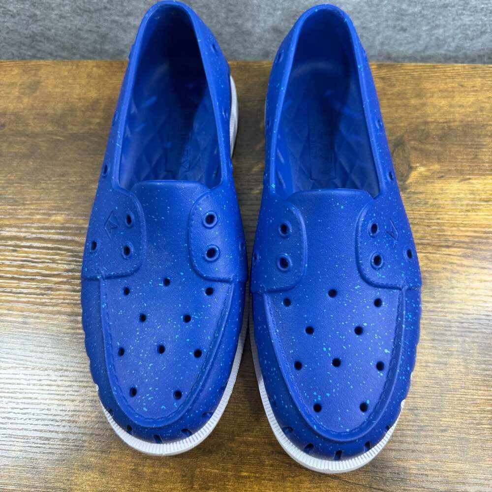 Sperry Men's Authentic Original Float Boat Shoe, Blue Speckle